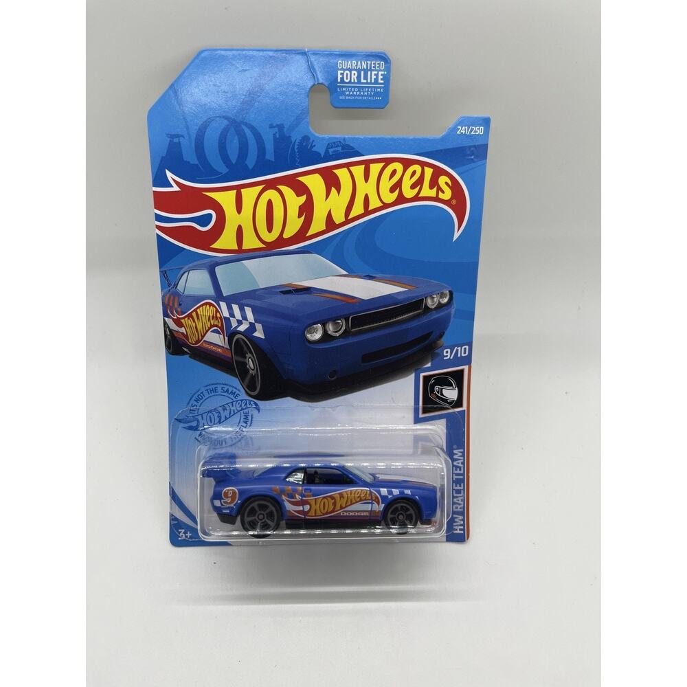 Hot Wheels Dodge Challenger Drift Car HW Race Team 9/10, 241/250